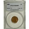 Image 1 : 1883 1C MS64 Red PCGS. PCGS Population (101/84). N
