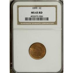 1899 1C MS65 Red NGC. NGC Census: (142/59). PCGS P