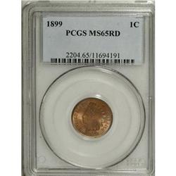1899 1C MS65 Red PCGS. PCGS Population (230/82). N