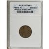 Image 1 : 1909-S 1C --Scratched--ANACS. AU50 Details. NGC Cen