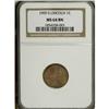 Image 1 : 1909-S 1C MS64 Brown NGC. NGC Census: (37/17). PCG