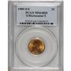 Image 3 : 1909-S 1C S Over Horizontal S MS64 Red PCGS. PCGS