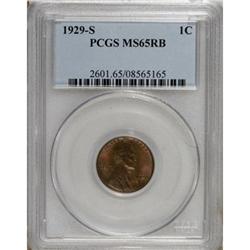 1929-S 1C MS65 Red and Brown PCGS. PCGS Population