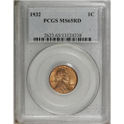 1932 1C MS65 Red PCGS. PCGS Population (584/431).