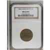 Image 1 : 1864 2C Large Motto MS62 Brown NGC. NGC Census: (1