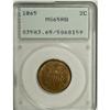 Image 1 : 1865 2C MS65 Red and Brown PCGS. PCGS Population (