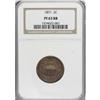 Image 1 : 1871 2C PR63 Red and Brown NGC. NGC Census: (7/113