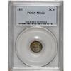 Image 1 : 1851 3CS MS64 PCGS. PCGS Population (309/257). NGC
