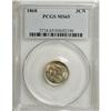 Image 1 : 1868 3CN MS65 PCGS. PCGS Population (56/28). NGC C