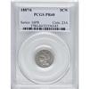 Image 1 : 1887/6 3CN PR60 PCGS. PCGS Population (2/416). NGC