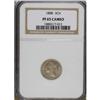 Image 1 : 1888 3CN PR65 Cameo NGC. NGC Census: (30/50). PCGS