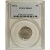 1872 5C MS63 PCGS. PCGS Population (67/146). NGC C