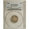 Image 3 : 1883 5C No Cents MS66 PCGS. PCGS Population (315/15).