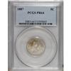 1887 5C PR64 PCGS. PCGS Population (282/165). NGC