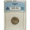 1913-S 5C Type One MS64 ANACS. NGC Census: (372/25