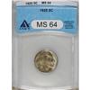 1925 5C MS64 ANACS. NGC Census: (301/217). PCGS Po