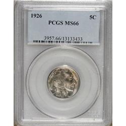 1926 5C MS66 PCGS. PCGS Population (292/24). NGC C