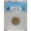 Image 1 : 1927-S 5C AU55 ANACS. NGC Census: (16/342). PCGS P