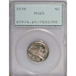 1935 5C MS65 PCGS. PCGS Population (870/549). NGC