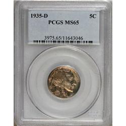 1935-D 5C MS65 PCGS. PCGS Population (358/136). NG