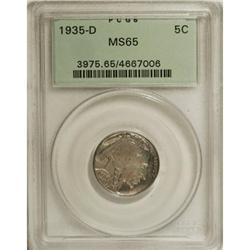 1935-D 5C MS65 PCGS. PCGS Population (358/136). NG