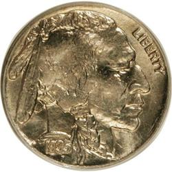 1935-S 5C MS65 PCGS. PCGS Population (827/348). NGC Ce