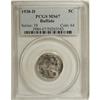 1938-D 5C MS67 PCGS. PCGS Population (1207/8). NGC