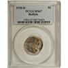 1938-D 5C MS67 PCGS. PCGS Population (1207/8). NGC