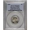 1939 5C Reverse of 1940 MS66 Full Steps PCGS. Ex:
