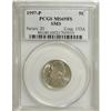 1997-P 5C SMS MS69 Full Steps PCGS. PCGS Populatio