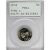 Image 1 : 1942 5C Type One PR66 PCGS. PCGS Population (1126/