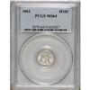 Image 1 : 1861 H10C MS64 PCGS. PCGS Population (93/54). NGC