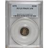 Image 1 : 1870 H10C PR63 Cameo PCGS. PCGS Population (3/9).