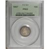 1867 10C PR63 PCGS. PCGS Population (52/53). NGC C
