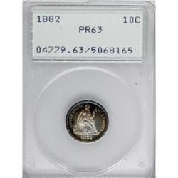 1882 10C PR63 CSN. NGC Census: (35/183).