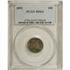 Image 3 : 1892 10C MS64 PCGS. PCGS Population (247/178). NGC