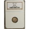 1897 10C MS64 NGC. NGC Census: (100/72). PCGS Popu