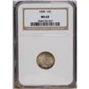 1898 10C MS65 NGC. NGC Census: (69/33). PCGS Popul