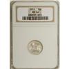 1911 10C MS64 NGC. NGC Census: (215/171). PCGS Pop