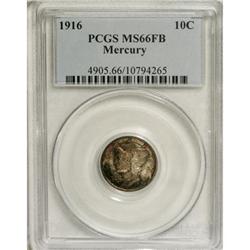 1916 10C MS66 Full Bands PCGS. PCGS Population (29