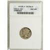 Image 3 : 1916-D 10C --Damaged--ANACS. Good 4 Details. NGC Census