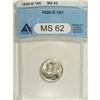 1920-D 10C MS62 ANACS. NGC Census: (30/121). PCGS