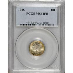 1925 10C MS64 Full Bands PCGS. PCGS Population (11