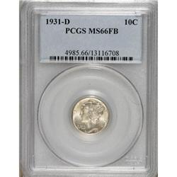 1931-D 10C MS66 Full Bands PCGS. PCGS Population (