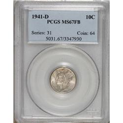 1941-D 10C MS67 Full Bands PCGS. PCGS Population (