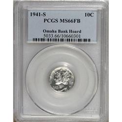 1941-S 10C MS66 Full Bands PCGS. PCGS