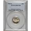 Image 1 : 1943-S 10C MS67 Full Bands PCGS. PCGS Population (