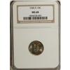 Image 3 : 1945-S 10C MS68 NGC. NGC Census: (361/3). PCGS Pop