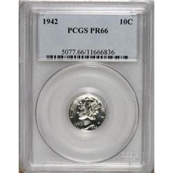 1942 10C PR66 PCGS. PCGS Population (1437/603). NG