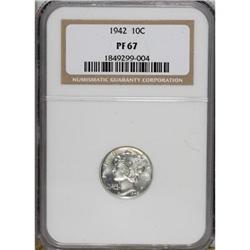 1942 10C PR67 NGC. NGC Census: (575/83). PCGS Popu